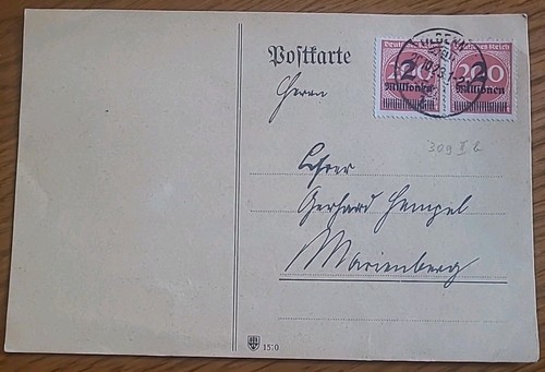 Karte olbernhau 1923 mef - 1923,