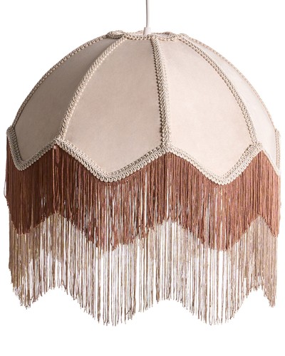 Hängelampe papierschirm beige - papierschirm,