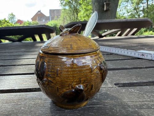 Vintage honigtopf keramik - vintage,