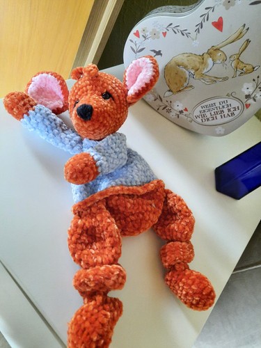 Amigurumi kuscheltuch - amigurumi,