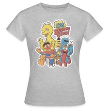 Sesamstraße 123 Sesame Street Charaktere Frauen T-Shirt