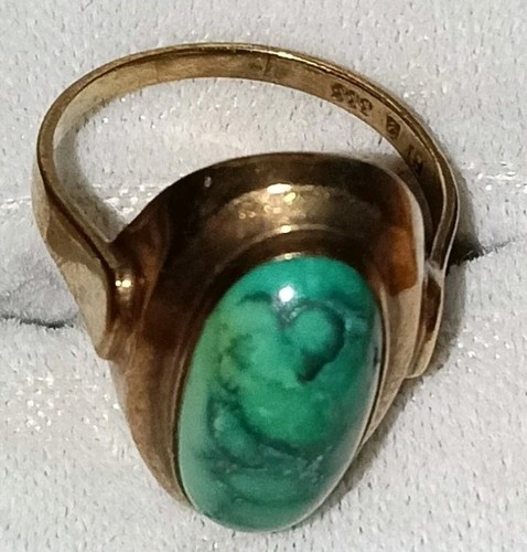 Vintage antik goldring 333 - antik, fh