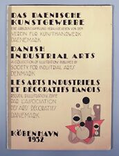 Dänischer Industriekunst Katalog 1932 Rud Rasmussen Georg Jensen Poul Henningsen