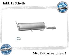 Endschalldämpfer für Peugeot