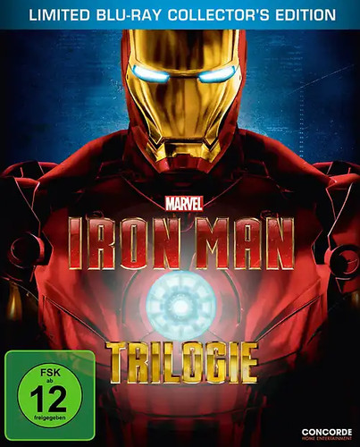 Iron man trilogie steelbook - trilogie, [steelbook