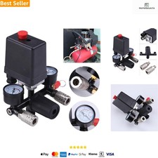 Druckregler Kompressor mit Druckschalter Luftkompressor Ersatzteile Steuerventil