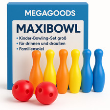 Kinder Bowling Set groß für