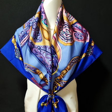 RARE VINTAGE HERMES Silk Scarf