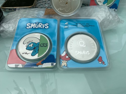 Niue 2023 smurf - smurf, 65th