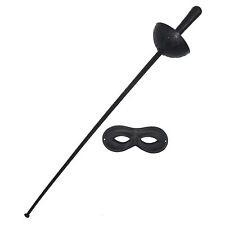 BANDITEN DEGEN & MASKE / Karneval Fasching Musketier Mittelalter Kinder Zubehör