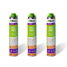 illbruck Fensterschaum 3x FM210 540ml 1K PUR zur Verfüllung Dämmung Isolierung