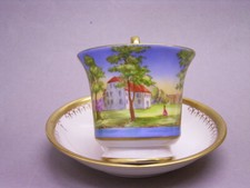 HANDBEMALTE PORZELLANTASSE