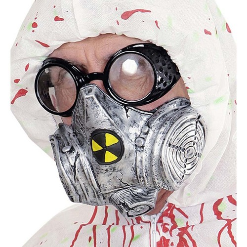 Latex gasmaske halloween - latex, /