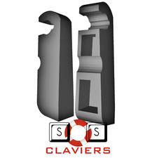 Logitech Cordless Desktop MX5000 Tastatur Ersatz Neigungsbein Ständer Fuß Füße