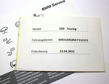 Original BMW Serviceheft +