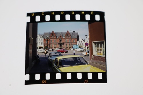 Tolles altes farbdia - -, rathaus