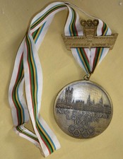 große Bronze Medaille 16.Int.Waldwanderung 1986 mit Band