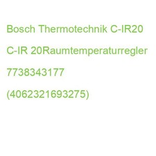Bosch Thermotechnik C-IR20