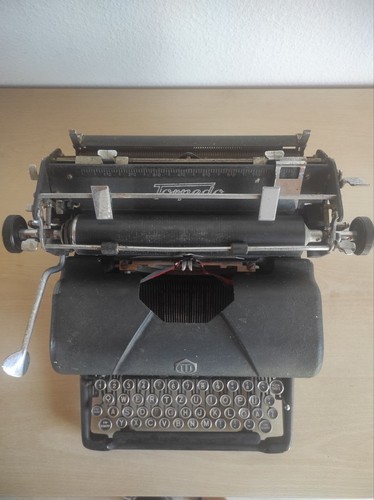 Vintage torpedo typewriter - vintage,