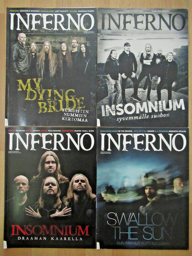 Inferno metal magazine - 4x,