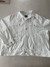 H&M Jeansjacke Jacke Weiß