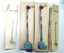 "HO" Dietzel Leibzig (DDR)    2 Stck. 1-flüglich Formsignale  OVP,