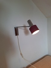 Vintage STAFF Designer Wandlampe Mid Century 60er Lampe Palisander 