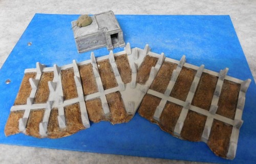 1 kleiner betonbunker - 1:72, /76