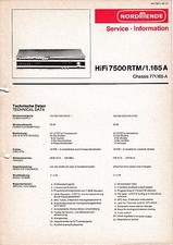 Service manual for Nordmende