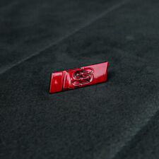 Audi S Line Lenkrad Emblem rot für TT TTS TTRS 8S 8S0419685 SLine Neu