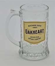Bacardi Oakheart Rum Glas Krug