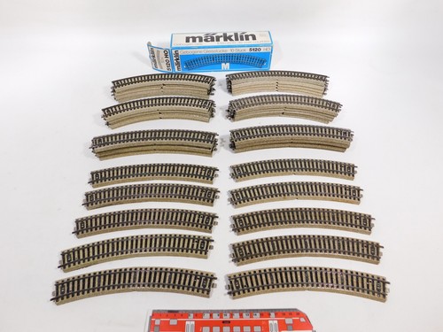 40x märklin gleisstück - h0, ac