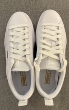 Plateau Sneaker Puma weiß -