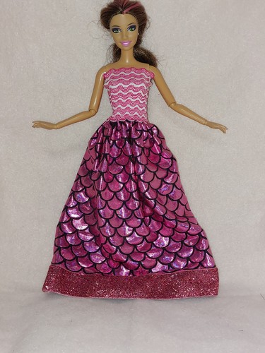 Barbie steffi kleid rosa - barbie,