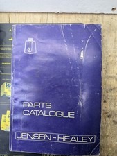 Jensen healey parts - parts, manual