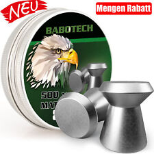 500 kugeln Diabolos Diabolo 4,5mm Flachkopf für Luftgewehr Luftpistole Dose