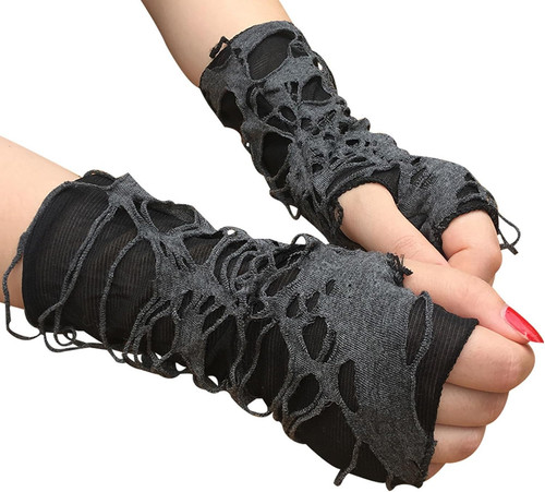 Punk gothic handschuhe - gothic,