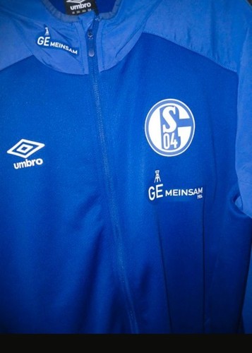 Schalke trainingsjacke mit - trainingsjacke,
