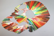 Skull Totenkopf Spin Painting Pressstempel Damien HIRST (*1965) (BX2136)