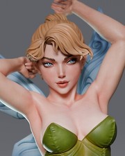 Tinker Bell, Filme, 1/4-1/24, Figur, Unbemalt, 3D-Druck, Statue, Abe3D, MFW