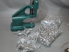 Ring, Ösen,   Nietpresse, Planen Ösen Stanze mit 3 Ösengrössen Ringösen Neu