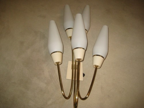 50er jahre wand tütenlampe 5 - 50er,