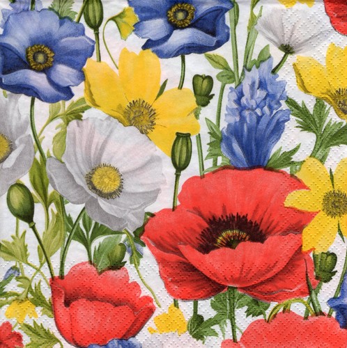 Servietten blumen - 3, ~
