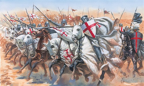 Italeri templerritter - 1:72,