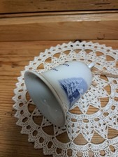 Porzellan Weihnachtsglocke /
