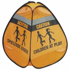 3D-Straßenwarnschild 72470 spielende Kinder warnschild sicherheit Straßenschild