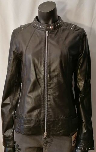 Damen biker lederjacke -  damen,,