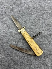 Taschenmesser Klappmesser Altes Messer Vintage Hirschhorn