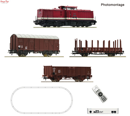 Roco br110 diesel güterzug - roco,