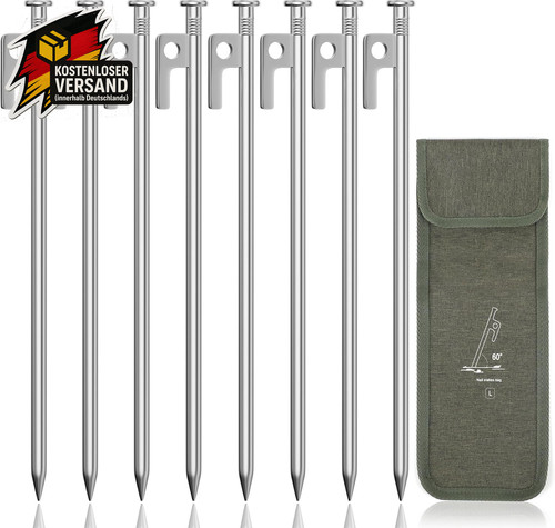 Campingheringe 30cm stahl mit - campingheringe,